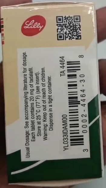 Cialis 20 mg 30 Tablets - Image 2